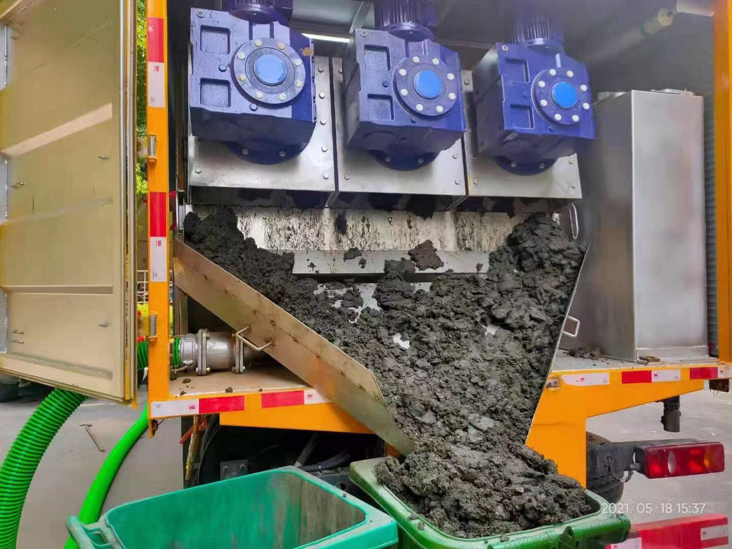 荆门化粪池清掏城市维护站-泥浆净化干湿分离处理